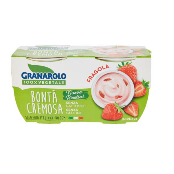 YOGURT VEGETALE SOIA FRAGOLA GRANAROLO 125G